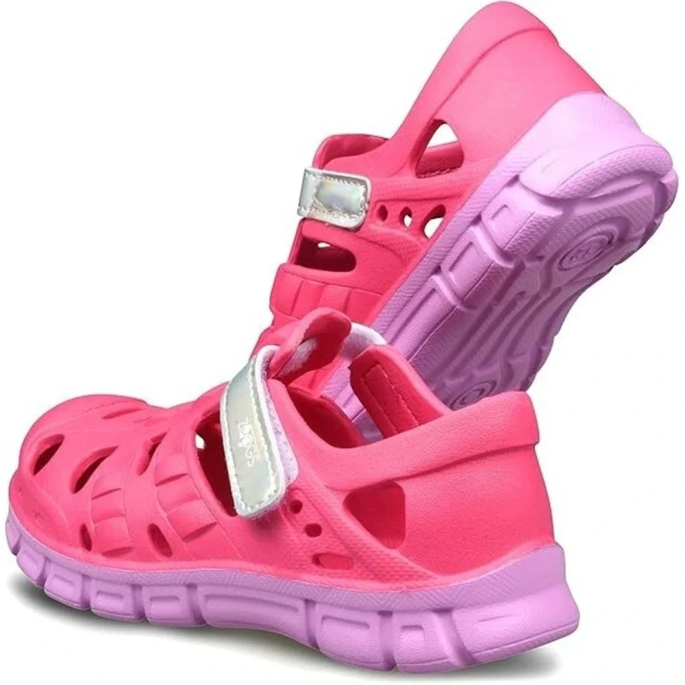 Zoogs Rene Kids Pink EVA Water Sandals Sport Shoes Girls Size 1 Little Kid